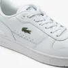 A close-up view of a white Lacoste sneaker. Náhľad obrázku produktu