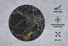 MuchoWow® Mauspad Mousepad Ulm - Gold - Stadtplan - Karte - Produktbild-Vorschau 2