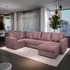 Masseno Ecksofa LORIVO L-S mit Schlaffunktion U-Form, Sofa Produktbild-Vorschau 1