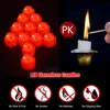 LED Teelichter mit Timer, 12 Stück Elektrische LED Kerzen Produktbild-Vorschau 2