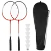 Badmintonová sada badmintonová raketa shuttlecock včetně Náhled obrázku produktu 10