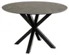 Heaven table à manger Ø119 cm céramique noir. Voir les images du produit 1