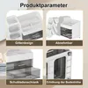 Großer, weißer Make-up-Organizer,Kosmetik-Organizer für Produktbild-Vorschau 3