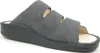 A single gray sandal shown from a side-diagonal angle against a white background. Produktbild-Vorschau