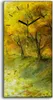 Dekor Leinwand Uhr Wandbilder 30x60 Gemälde Abstrakt Wald Produktbild-Vorschau 1