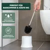 bremermann Porte-brosse WC, plastique, blanc Garniture WC Voir les images du produit 3