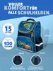 Schulranzen 1. Klasse für Jungen und Mädchen in Blau mit Produktbild-Vorschau 9