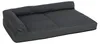Flamingo Hundesofa Odet rechteckig grau, Maße: 90 x 60 x 16 Produktbild-Vorschau 1