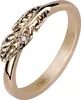 Blatt Ring roségold aus Edelstahl 52 (16.5 mm Ø) Produktbild-Vorschau 1