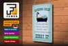 Blechschild Spruch 20x30cm Bathroom Rules if it is up put Produktbild-Vorschau 4