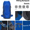 80L Outdoor Rucksack Camping Klettern Tasche Oxford Tuch Produktbild-Vorschau 6