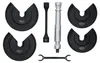 KS TOOLS Set di morsetti centrali telescopici universali Anteprima dell’immagine prodotto 5