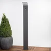 Lucande LED-Wegeleuchte Nevio, Sensor, 100cm, anthrazit Produktbild-Vorschau 2
