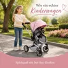 Bayer Chic 2000 Kombi-Puppenwagen Mika | 2in1 Buggy & Produktbild-Vorschau 8