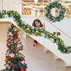 XINZI Tannengirlande Weihnachtsdeko Girlande 500cm Produktbild-Vorschau 11
