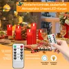 Bettizia Lot de 5 bougies LED en cire véritable Voir les images du produit 4