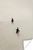 MuchoWow® Poster Zwei Pinguine spazieren auf dem Sand in Produktbild-Vorschau 1