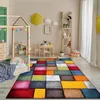 Teppich Wohnzimmer Kinderzimmer Kurzflor Modernes Produktbild-Vorschau 2