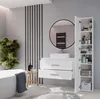 NEL 80 Badezimmer-Waschtischunterschrank, weiß, Produktbild-Vorschau 18
