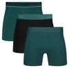 Bamboo Basics, set van 3 gebreide boxershorts, kleur: teal, Productafbeelding-voorbeeld 2