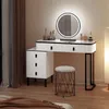 WOLTU Schminktisch, Hocker aus Samt, Spiegel mit LED, Produktbild-Vorschau 2