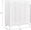 SoBuy FSB84-W Schuhschrank Buffet Küchenschrank Sideboard Produktbild-Vorschau 3