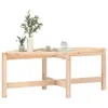 vidaXL Couchtisch 118x63x45 cm Massivholz Kiefer -  Produktbild-Vorschau 12