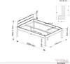 TUGA-Holztech Pfostenbett (Fichte) "Daybett" Massivholz 140 Produktbild-Vorschau 4