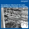Exquisit START Einbaugeschirrspüler 45 cm, Teilintegriert, Produktbild-Vorschau 6