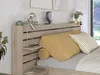 Lit avec rangement - 180 x 200 cm - Couleurs bois - TENALIA Voir les images du produit 3