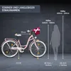 Milord Komfort Fahrrad Mit Korb Damenfahrrad, 26 Zoll, Produktbild-Vorschau 3