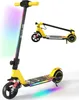 Elektroscooter S5 Gelb Für Kinder Und Jugend Ab 120cm Produktbild-Vorschau 1
