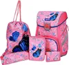 SCOOLSTAR Schulranzen Schmetterling Schulrucksack Produktbild-Vorschau 1