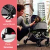 Hundebuggy für kleine PKW  Innopet City Grau  kompakter Produktbild-Vorschau 7
