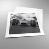 Poster - Poster ohne Rahmen - Formel 1 Schwarz und Weiß - Produktbild-Vorschau 3