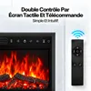 HOMAVO cheminée électrique avec meuble, 23 pouces, Voir les images du produit 5