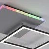 LED Deckenleuchte, stahl, dimmbar Fernbedienung RGB LED, L Produktbild-Vorschau 10