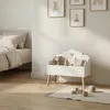 Speelgoedkist met wolkendesign, NUVU, 55 x 45 x 28 cm Productafbeelding-voorbeeld 2
