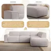 AX LIVING Couch Sofa L Form Didim L Creme – 292 cm, Produktbild-Vorschau 6