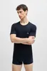 T-shirt BOSS pour homme, col rond, manches courtes, pur Voir les images du produit 13