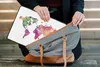 MuchoWow® Laptop Hülle 13 Zoll Weltkarte - Aquarell - Produktbild-Vorschau 6