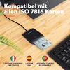 Trust Primo - CardBus+USB 2.0 - 1 m - Schwarz - 46 g Náhľad obrázku produktu 3