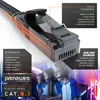 Primewire CAT 8.1 sieťový kábel plochý 40 Gbits, bavlnený Náhľad obrázku produktu 4