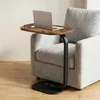 C-Form Beistelltisch Höhenverstellbar 43-72cm,Modern Produktbild-Vorschau 3