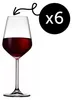 Bicchieri da vino, bicchieri da vino rosso - set di 6 - Anteprima dell’immagine prodotto 11