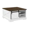 Parrot Uncle Couchtisch mit Stauraum Weiß, Landhausstil Produktbild-Vorschau 4