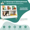 Regał dziecięcy COSTWAY z 5 otwartymi przegrodami, regał Podgląd zdjęcia produktu 2