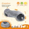 Nobleza S-förmiger Katzentunnel, faltbar, Kurzplüsch, mit Produktbild-Vorschau 2