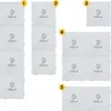 La Manuli, 4 stuks mini-strijkkussentjes [CT-26] Productafbeelding-voorbeeld 4