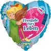 Bibi Blocksberg 3er-Set Folienballons, bunt Ø45 cm Produktbild-Vorschau 4